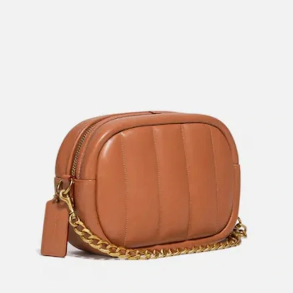 NWT! COACH QUILTED CAMERA BAG